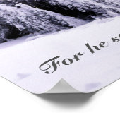 雪に覆われた ポスター (角)