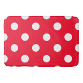 雪に赤 バスマット (正面)