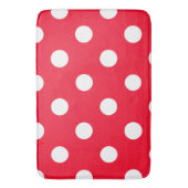 雪に赤 バスマット (正面縦)