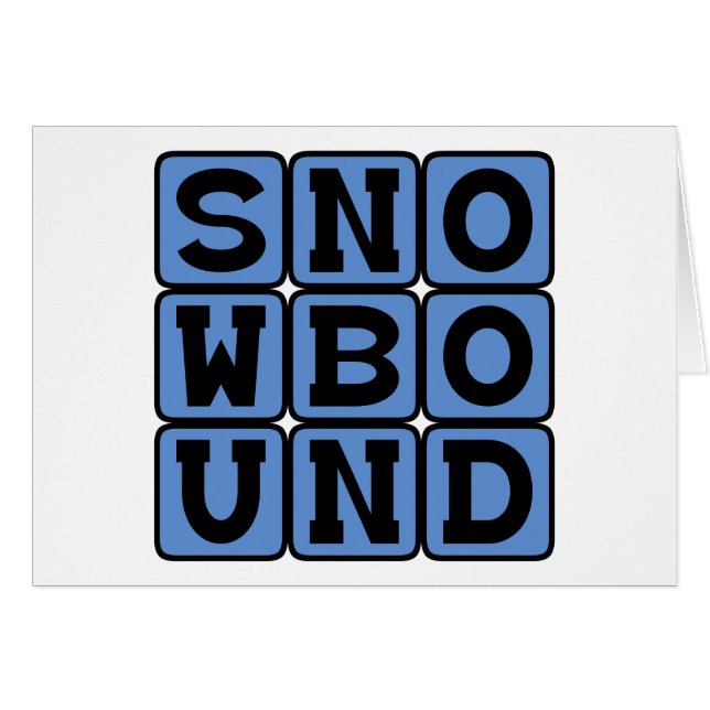 雪に閉ざされて雪へ向かう (正面横)
