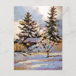 雪に閉じ込められて ポストカード