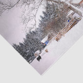 雪に隠れた冬舎 薄葉紙 (詳細)