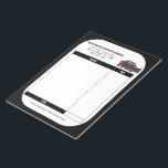 雪に雪が積もった積雪荷受取請求書 ノートパッド<br><div class="desc">このカスタム印刷されたレシートノートパッドまたは請求書型枠は、あなたの雪の多いビジネスに最適である。プロフェッショナルブラックとホワイトの配色でピックアップローラのイラストレーションを持つ。テンプレートフィールドを使用して、このパッドを自分の会社名、住所、電話番号、およびパッドの下部に追加する追加情報でカスタマイズする。各シートにはサービスの実行とコス書トのための十分なスペースがある。</div>