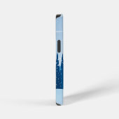 雪のある冬の風景 iPhoneケース (右側面)