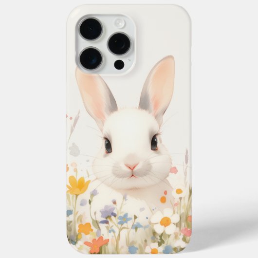 雪のうさぎの静けさ Case-Mate iPhoneケース (裏面)