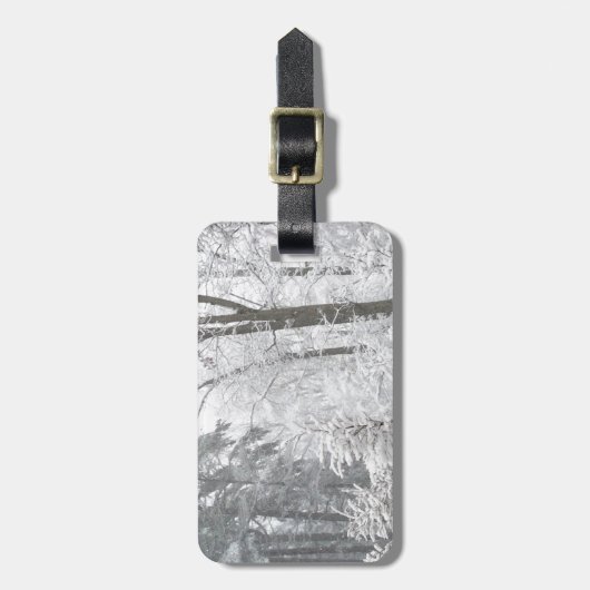 雪のお菓子 – - ラゲッジタグ (正面縦)