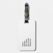 雪のお菓子 – - ラゲッジタグ (裏面縦)