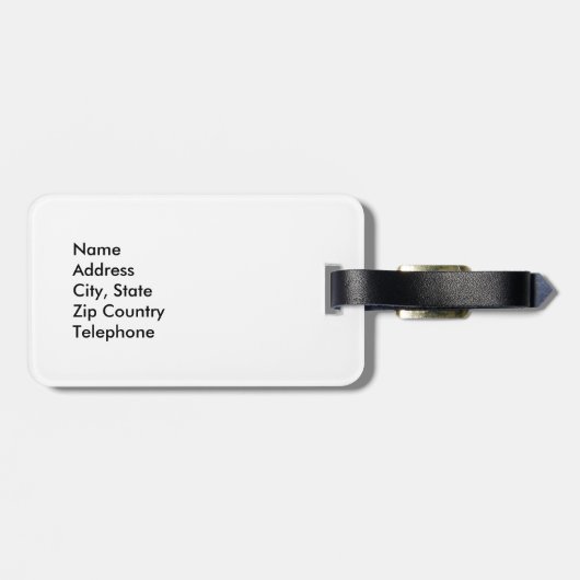 雪のお菓子 – - ラゲッジタグ (裏面横)