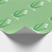 雪のしずく(ガランサス・ニワリス) ラッピングペーパー (角)