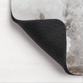 雪のまわりに荒海 マウスパッド (コーナー)