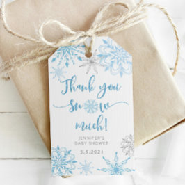 雪のようにたくさんありがとう ギフトタグ