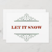 雪のように優しく降り積もれ シーズンカード (正面/裏面)