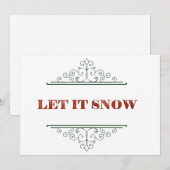 雪のように優しく シーズンカード (正面/裏面)