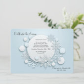 雪のように降り注ぐ招待状 招待状 (スタンド正面)