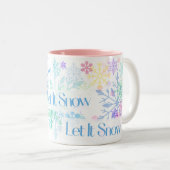 雪のように ツートーンマグカップ (正面右)