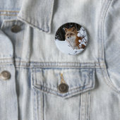 雪のアカギツネ 缶バッジ (インサイチュ)