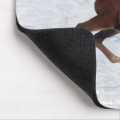 雪のアラビアの子馬 マウスパッド (コーナー)