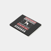 雪のイタリアン中でグレイハウンドかわいいクリスマス ポストイット (アングル)