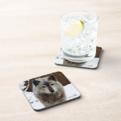 雪のオオカミ コースター (右側)