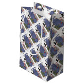 雪のカップル スモールペーパーバッグ (裏面アングル)