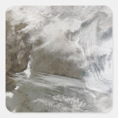 雪のカバーは薄氷を囲む スクエアシール (正面)