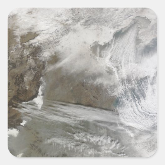 雪のカバーは薄氷を囲む スクエアシール (正面)