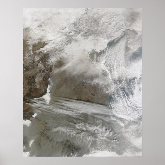雪のカバーは薄氷を囲む ポスター (正面)
