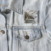 雪のカバーは薄氷を囲む 缶バッジ (インサイチュ)