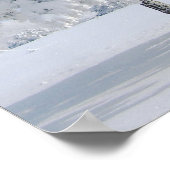 雪のキスの木 ポスター (角)
