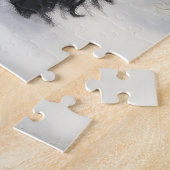 雪のクリスマスにスコットランドのテリア犬 ジグソーパズル (側面)