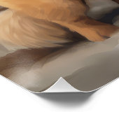 雪のクリスマスにチャウ・ドッグ ポスター (コーナー)