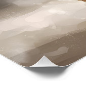 雪のクリスマスにバイワーテリア犬 ポスター (コーナー)