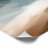 雪のクリスマスにパピロン犬 ポスター (コーナー)