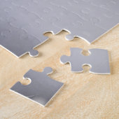 雪のクリスマスにブルーティック犬 ジグソーパズル (側面)