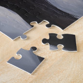 雪のクリスマスにメインのクーンキャット ジグソーパズル (側面)