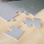 雪のクリスマスに犬を探すトレイング・ウォーカーコンハウンド ジグソーパズル (側面)