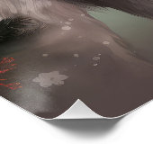 雪のクリスマスに犬を飼う ポスター (コーナー)