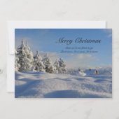 雪のクリスマスに行く場所がないから (正面)