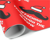 雪のクリスマスのラッピング紙 ラッピングペーパー (ロールコーナー)