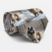 雪のクリスマスをキーソン ネクタイ (ロール)