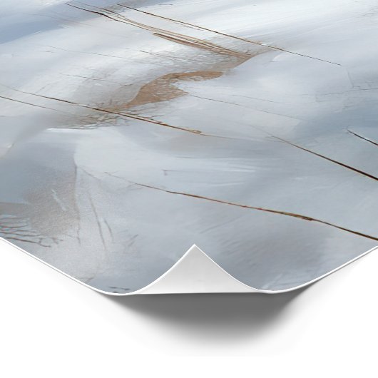 雪のクリスマスをキーソン ポスター (コーナー)