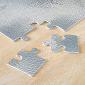 雪のクリスマスを許すそりにダックスシュント犬 ジグソーパズル (側面)