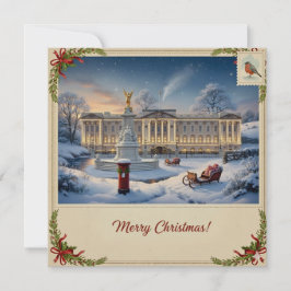 雪のクリスマスカード シーズンカード
