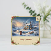 雪のクリスマスカード II シーズンカード (スタンド正面)
