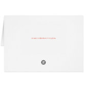 雪のクリスマスホリデーに変化したスリッシュ (裏面横)