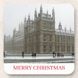 雪のコースターでロンドンのウェストミンスター コースター