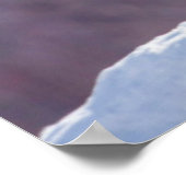 雪のシベリアの虎、中国 ポスター (角)