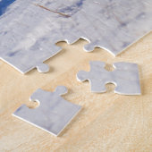 雪のシベリアンハスキー ジグソーパズル (側面)