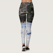 雪のシベリアンハスキー レギンス (裏面)