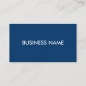 雪のシャベルの優雅 名刺 (裏面)